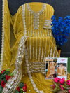 Ariana by Sajida Organza Embroidery Pakistani Salwar Kameez Suppliers In India